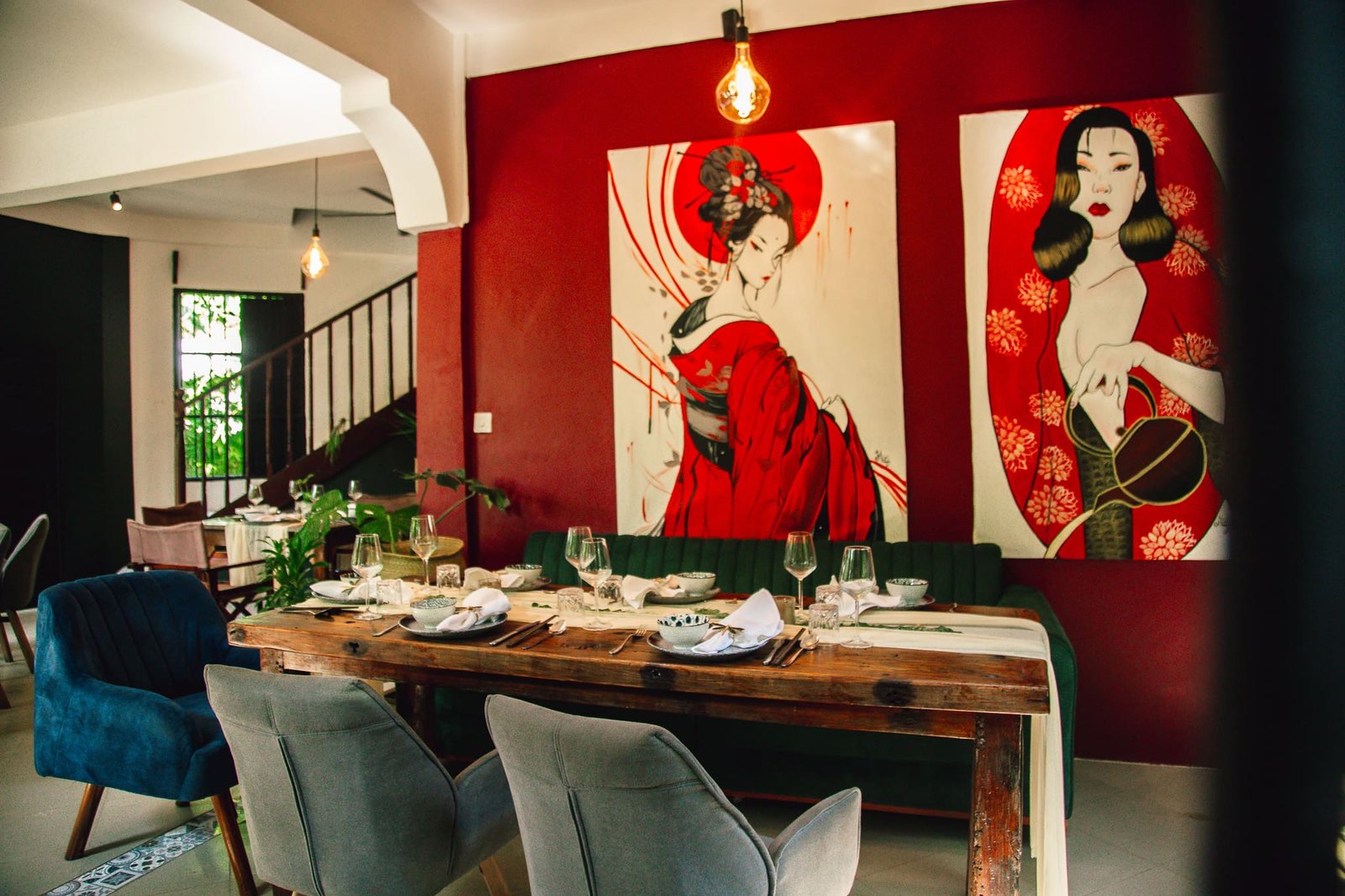 Signature restaurant interior