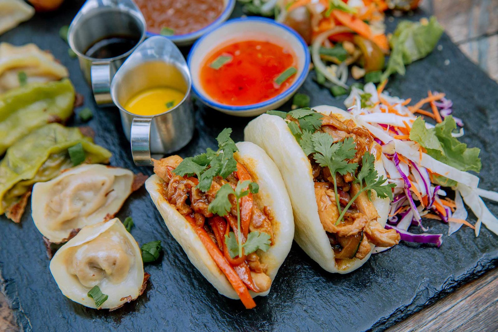Fresh Vietnamese spring rolls at Hanoi House Cafe Zanzibar