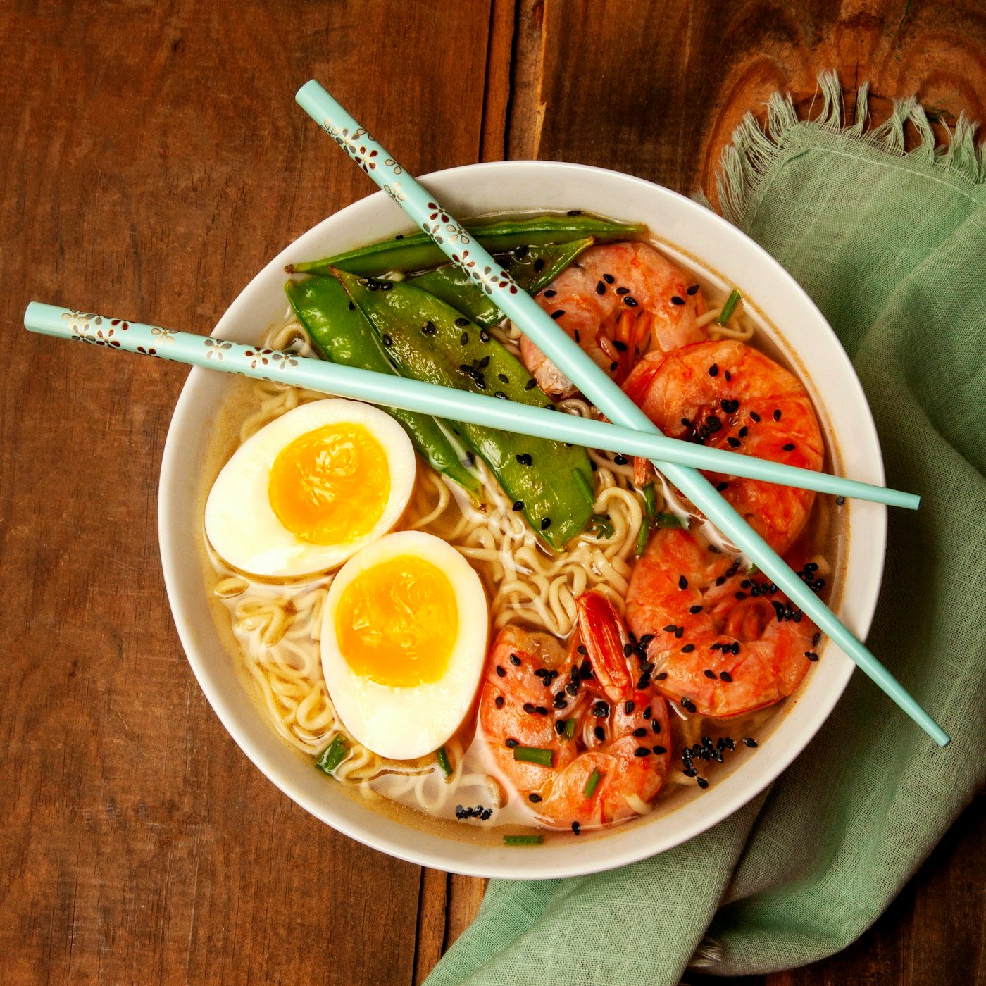 Ramen and noodles at Basil Paje Zanzibar